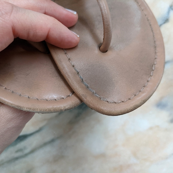 💔SOLD💔 Tory Burch Miller sandal light brown - Picture 6 of 13